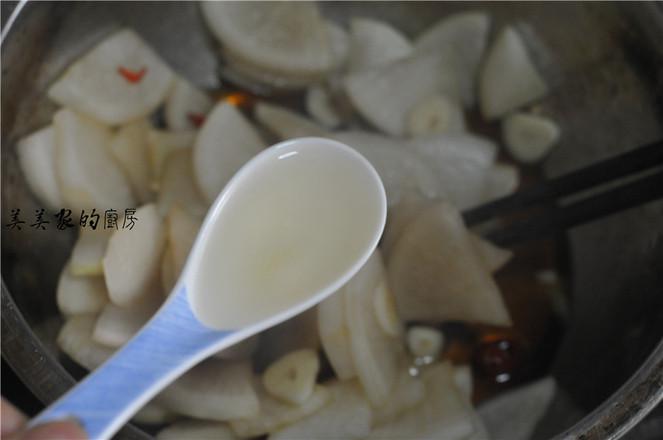 爽口脆蘿卜的做法-酸甜味泡菜譜