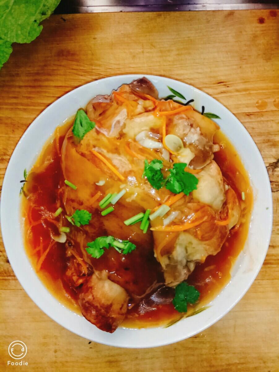 東坡肘子的做法-家常味蒸菜譜