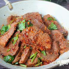 拌鹵牛肉的做法-香辣味拌菜譜