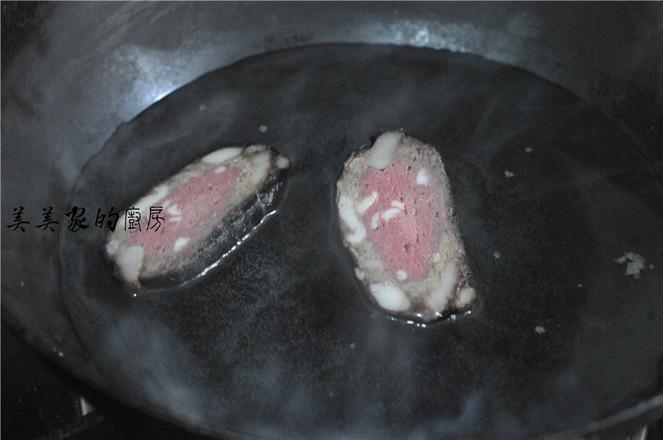 紅菜薹炒豬血丸子的做法-咸鮮味炒菜譜