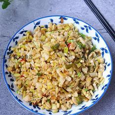 青椒炒春筍末的作法-家常味炒菜譜