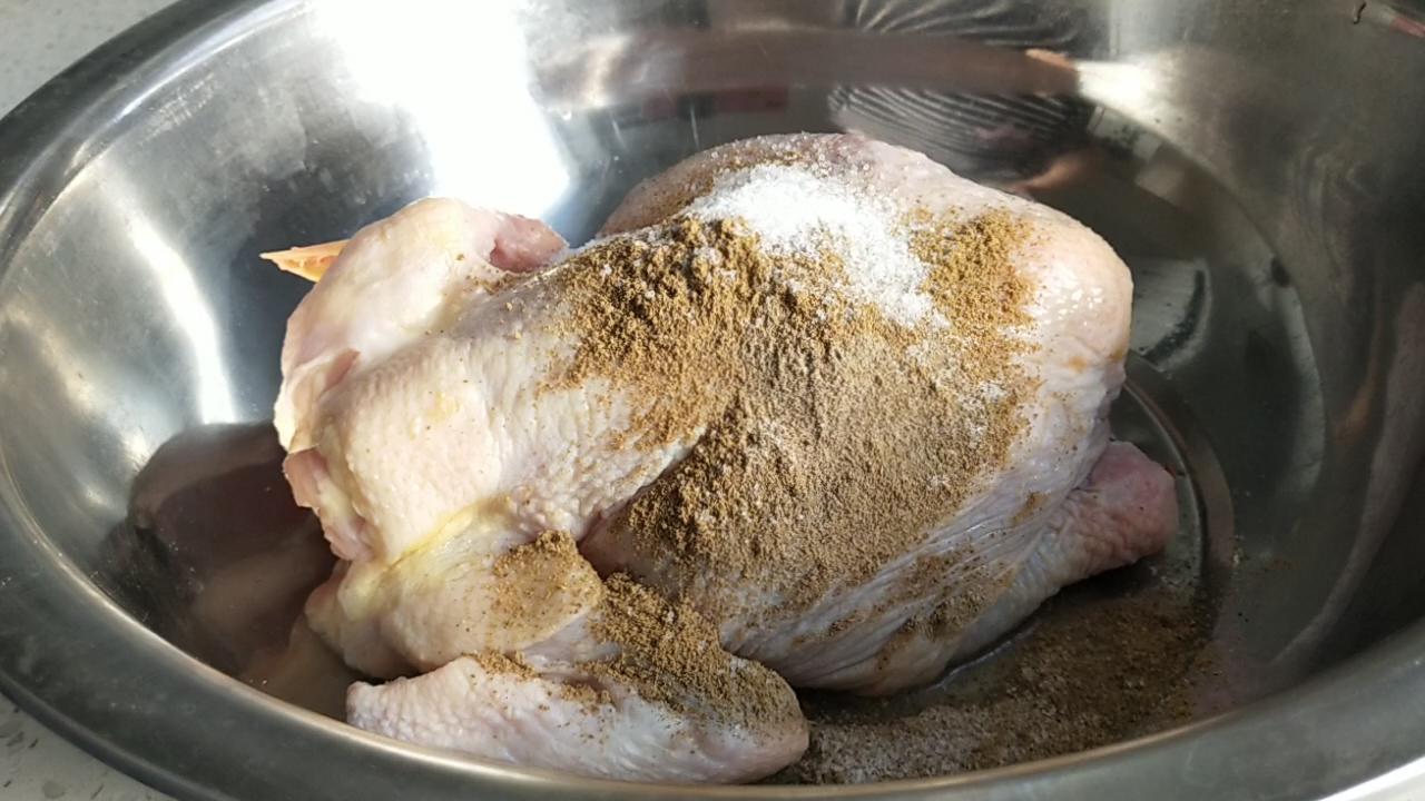 超簡單的脆皮蜂蜜醬油烤雞的做法-咸鮮味烤菜譜