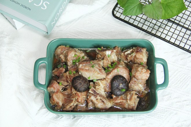 香菇蒸排骨的做法-咸鮮味蒸菜譜