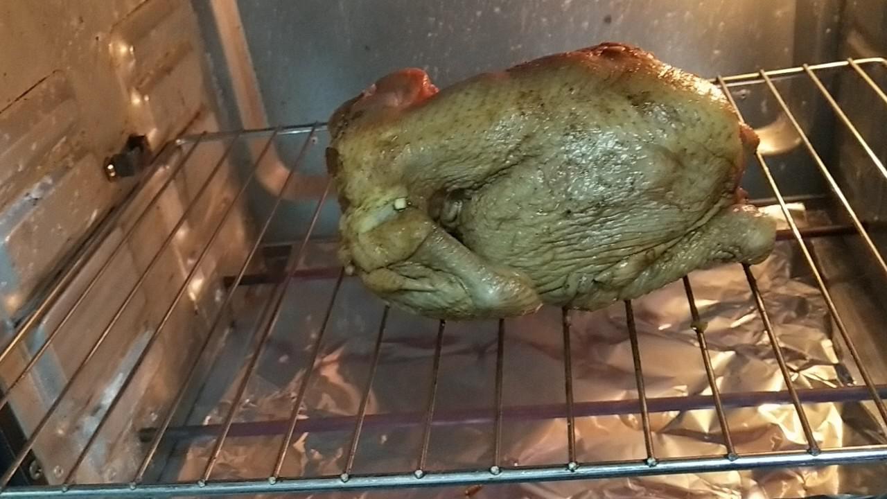 超簡單的脆皮蜂蜜醬油烤雞的做法-咸鮮味烤菜譜