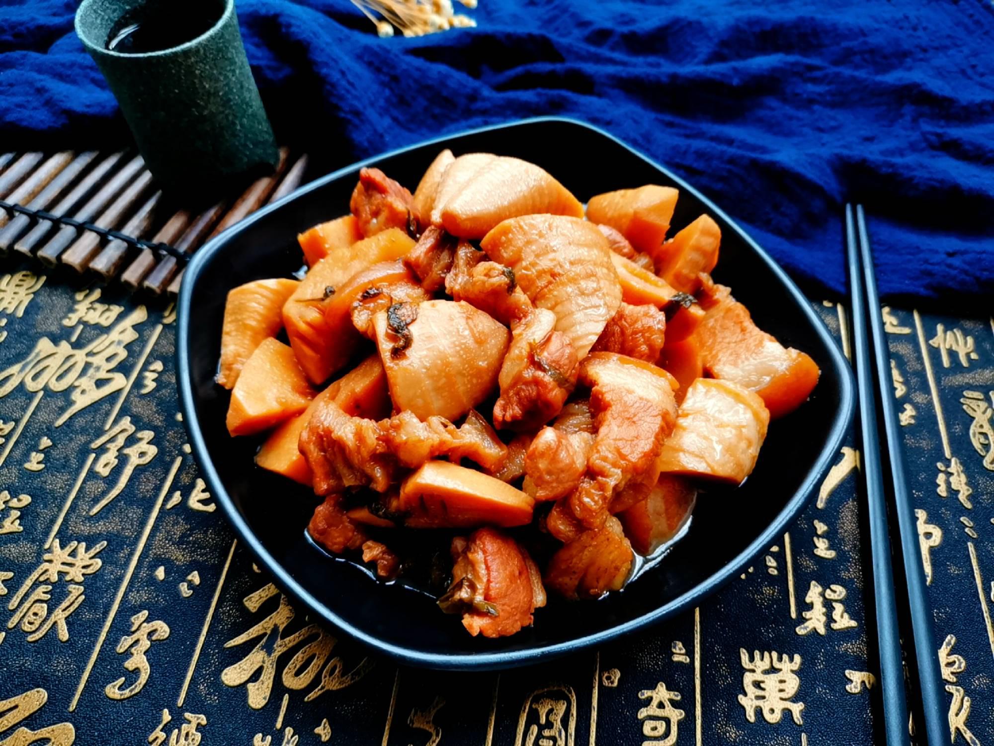 春筍燉肉的做法-咸鮮味燉菜譜