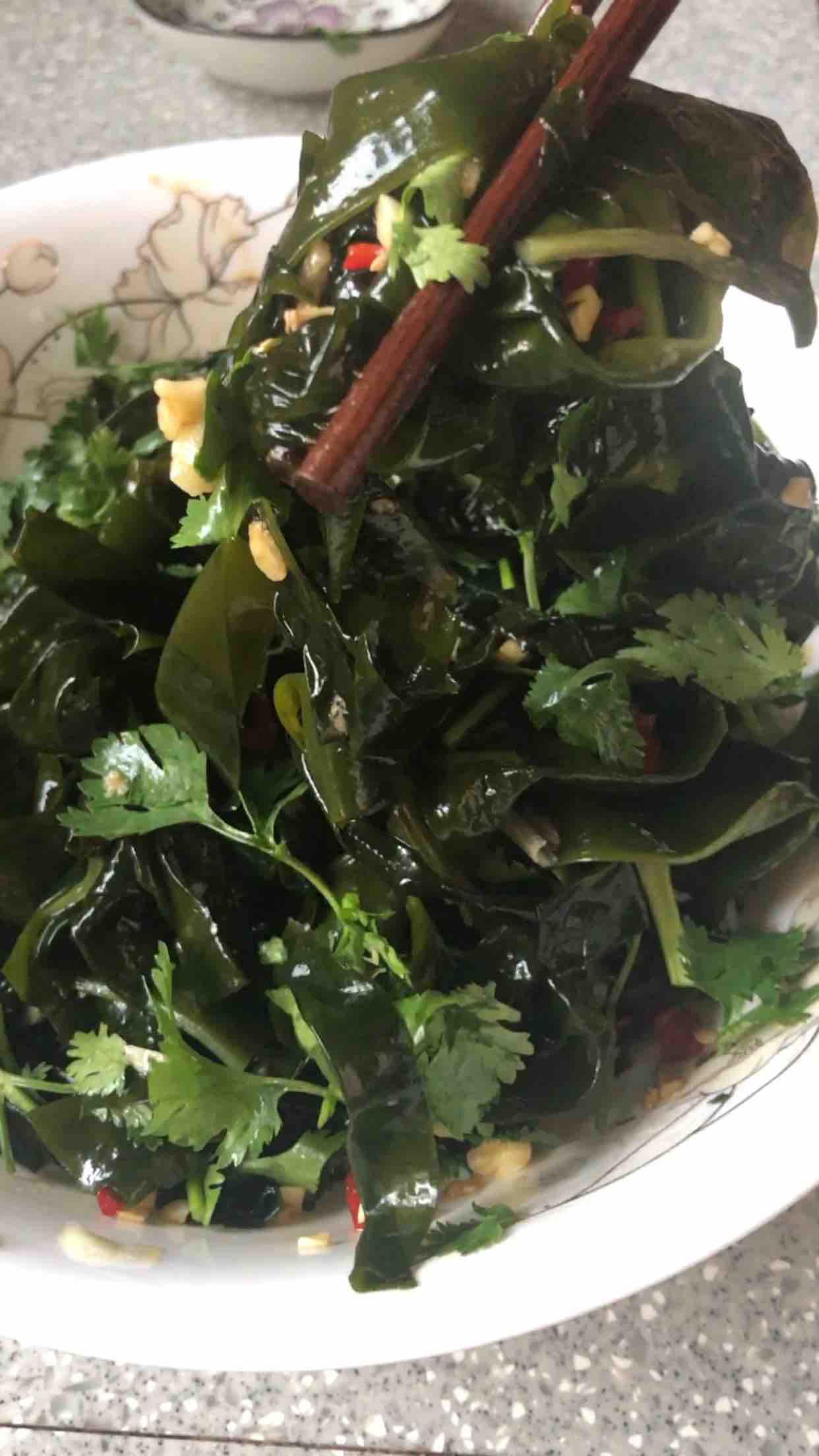 涼拌裙帶菜的做法-酸甜味拌菜譜