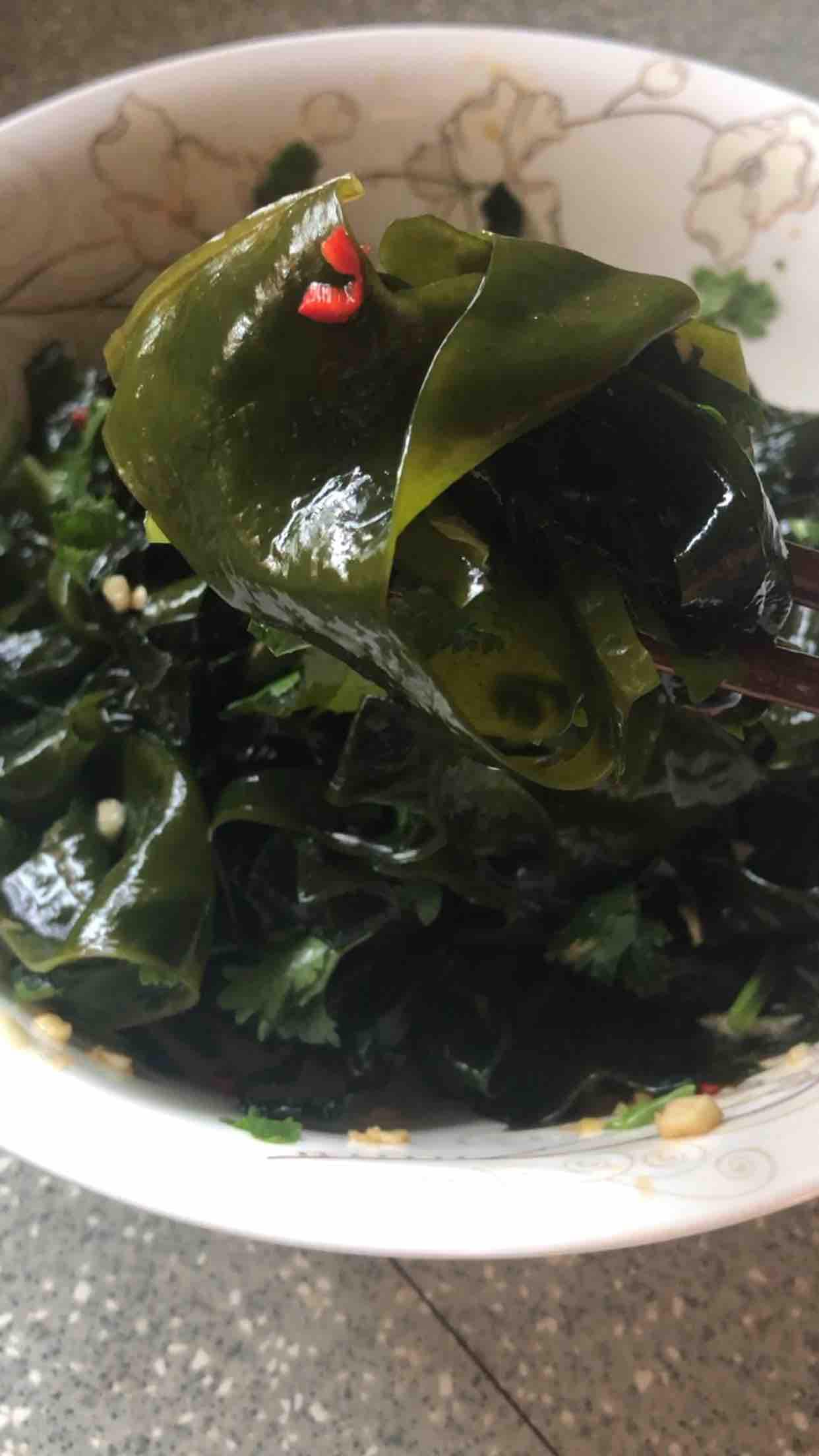 涼拌裙帶菜的做法-酸甜味拌菜譜