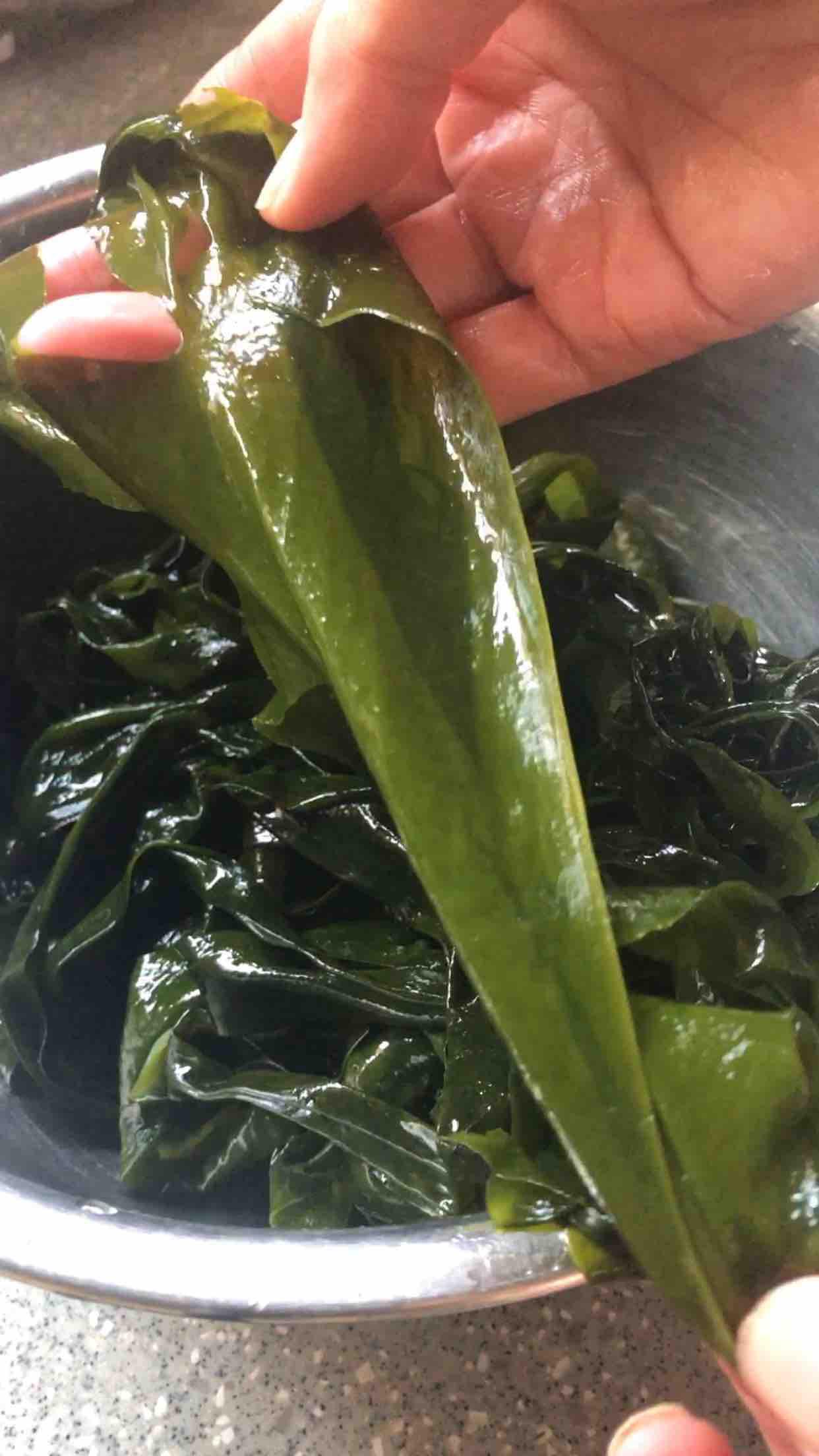 涼拌裙帶菜的做法-酸甜味拌菜譜