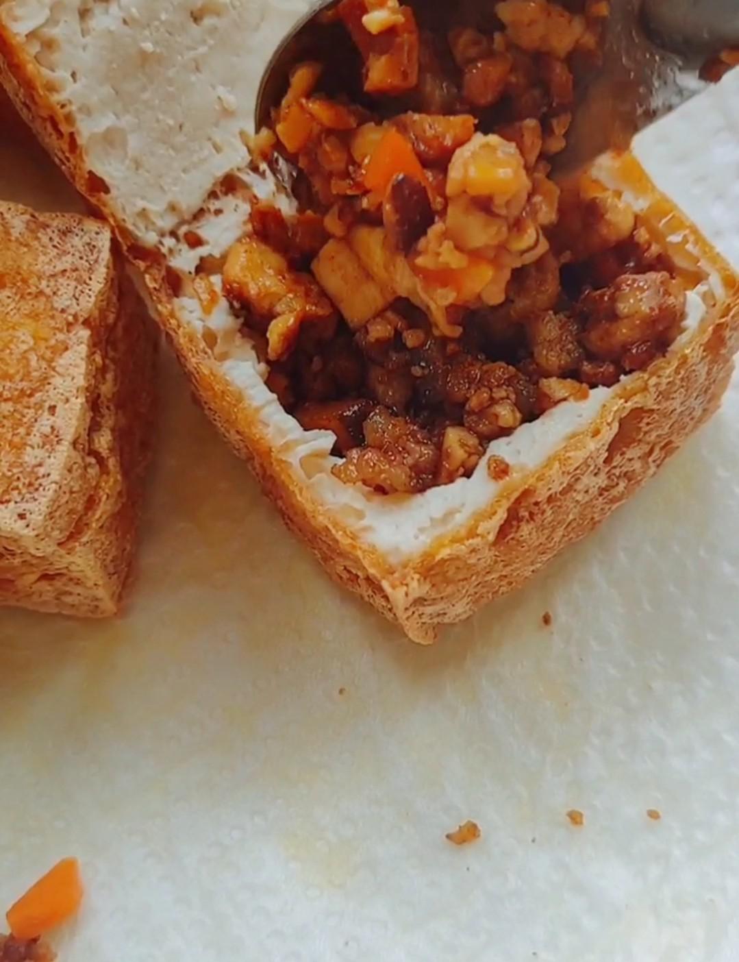 豆腐的神仙吃法-豆腐箱子的做法-家常味蒸菜譜