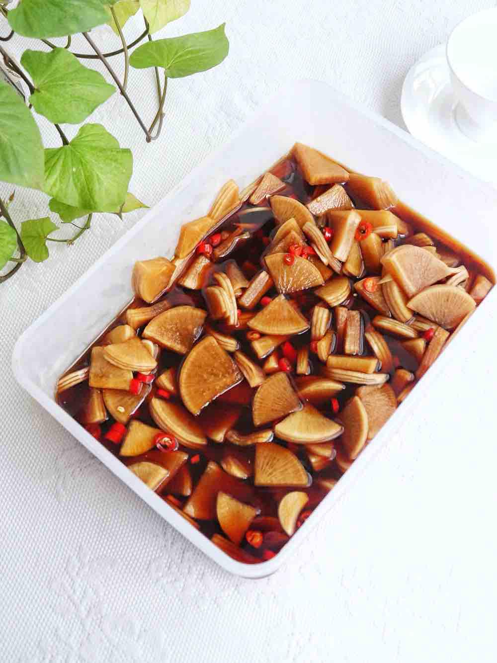 腌蘿卜的做法-酸辣味腌菜譜