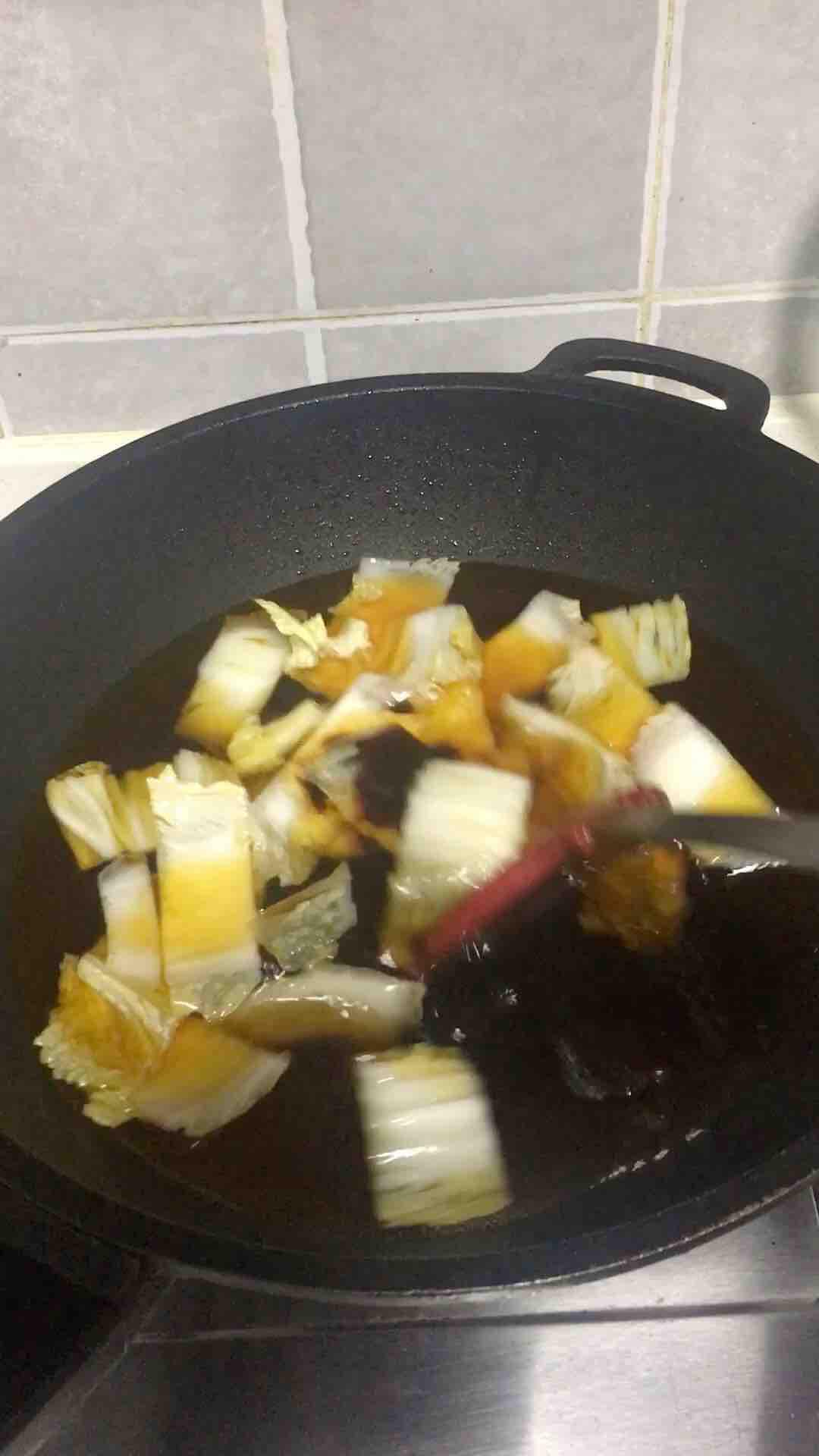 白菜粉絲湯的做法-家常味煮菜譜