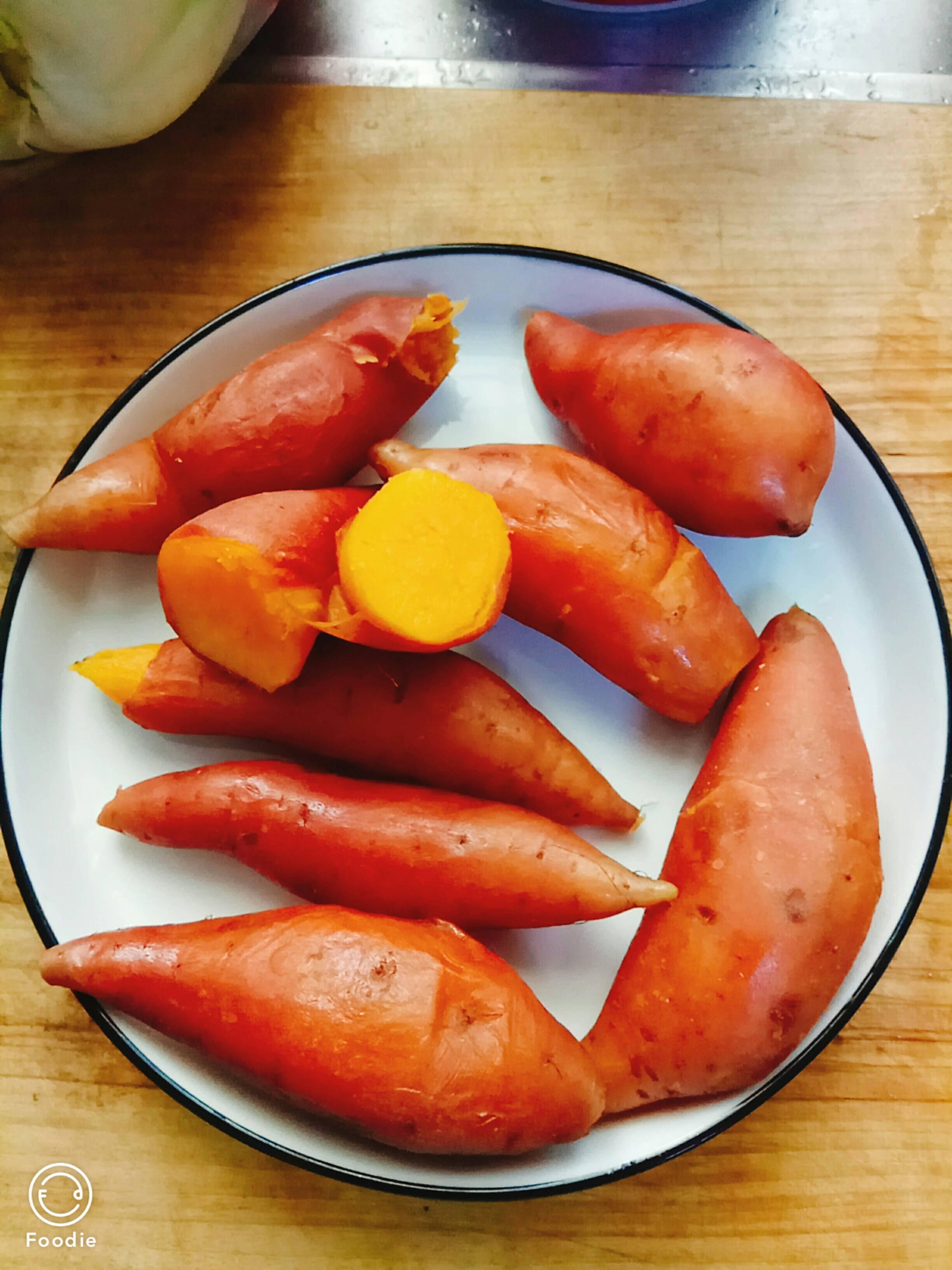 蒸紅薯的做法-家常味蒸菜譜