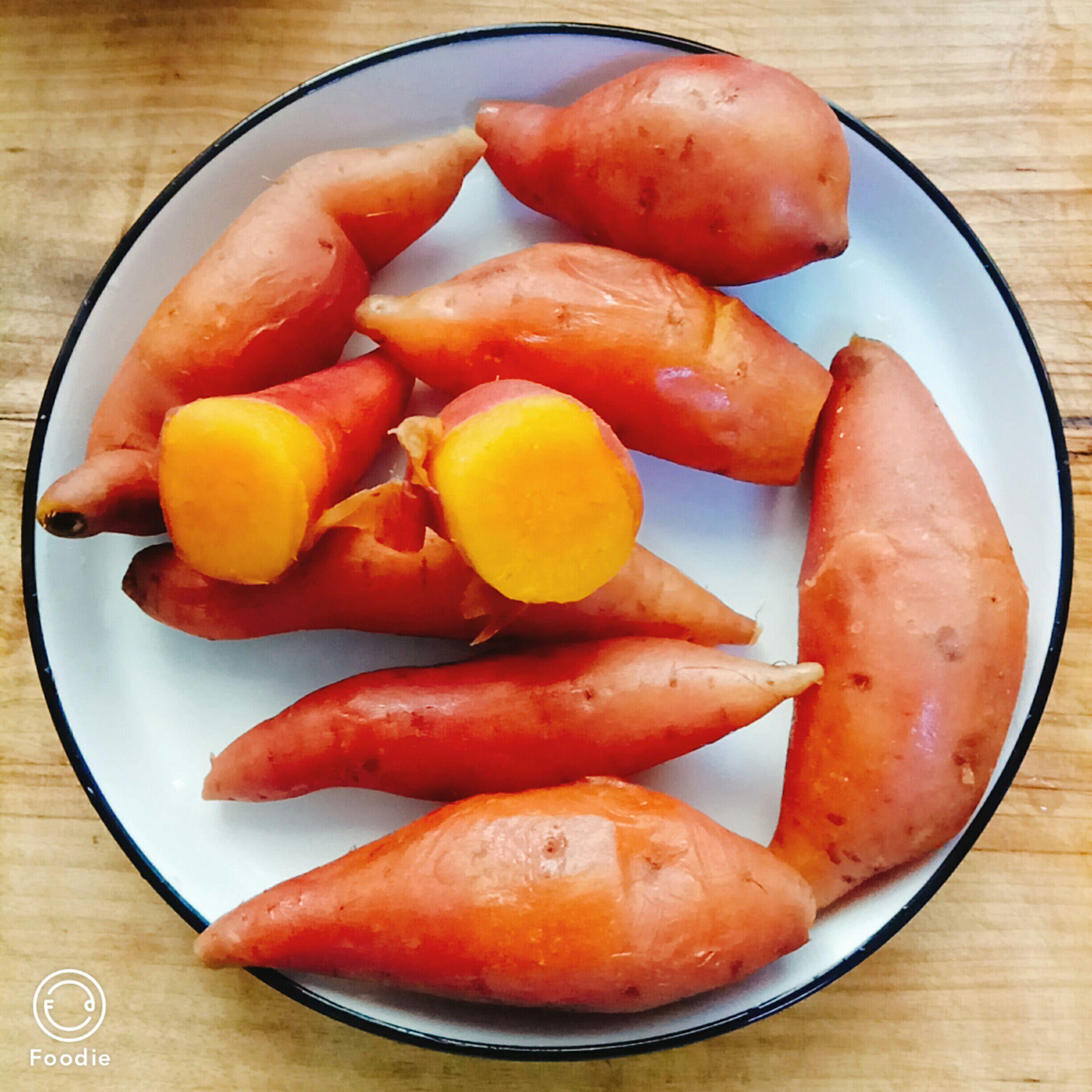 蒸紅薯的做法-家常味蒸菜譜