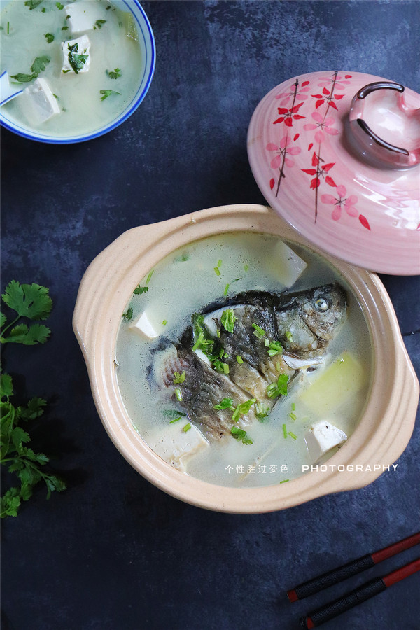鯽魚豆腐湯的做法-家常味煮菜譜