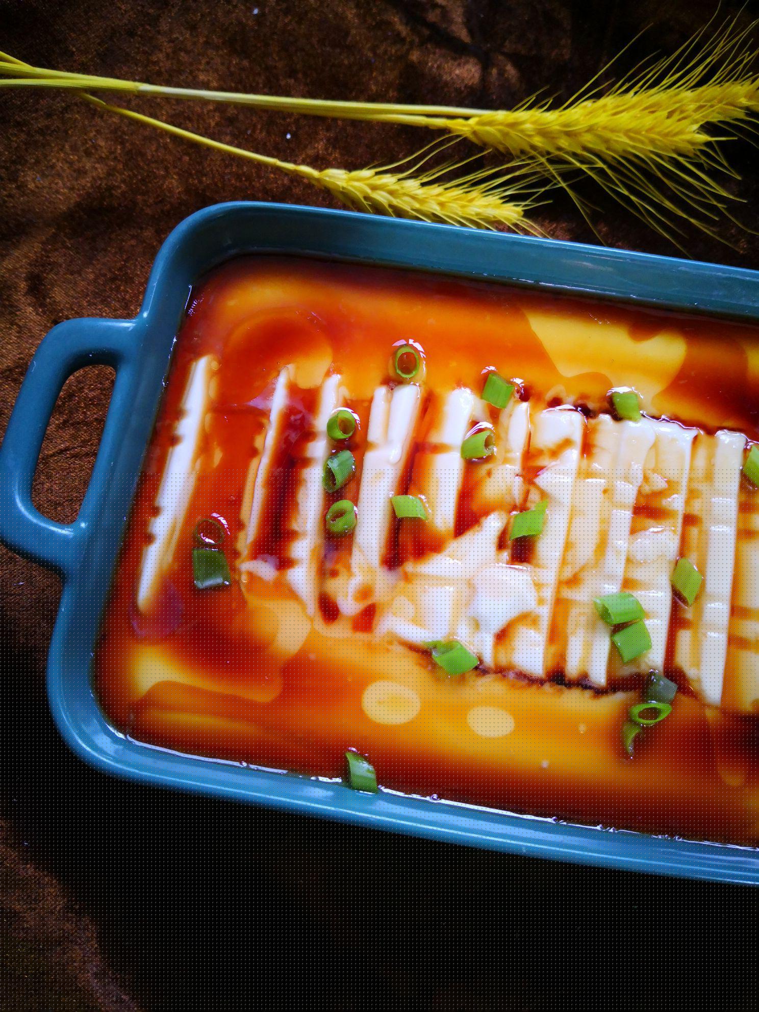 豆腐蒸蛋的做法-家常味蒸菜譜