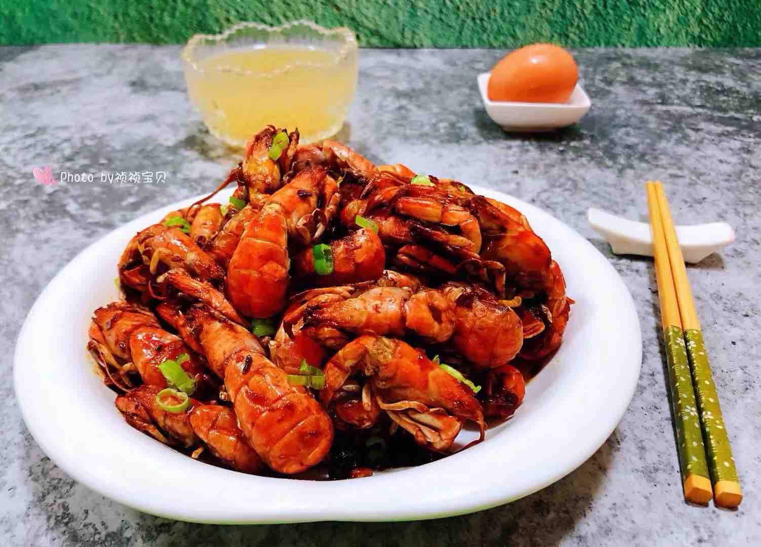 辣爆螻蛄蝦的做法-香辣味炒菜譜