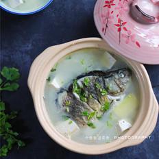 鯽魚豆腐湯的做法-家常味煮菜譜