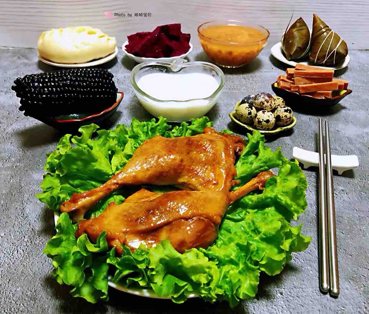 紅燒鴨腿的做法-咸鮮味燒菜譜