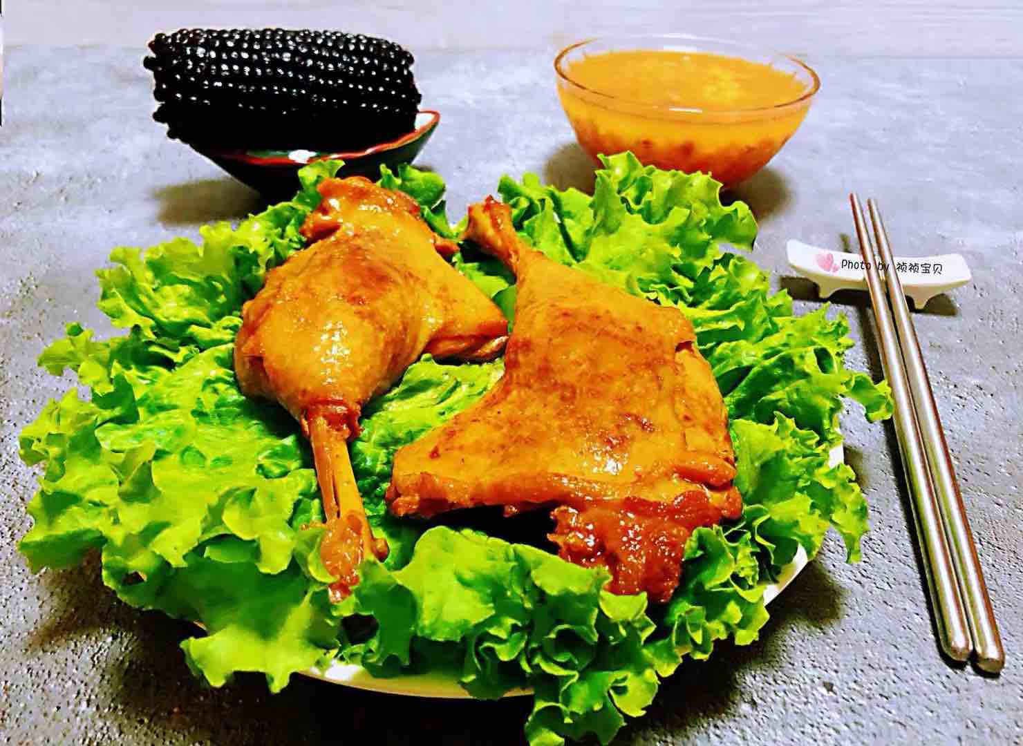 紅燒鴨腿的做法-咸鮮味燒菜譜