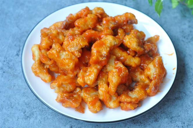 糖醋龍利魚的做法-酸甜味炸菜譜