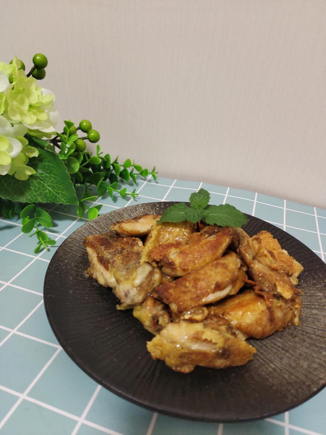 網(wǎng)紅芝士脆皮雞的做法-咸鮮味煎菜譜