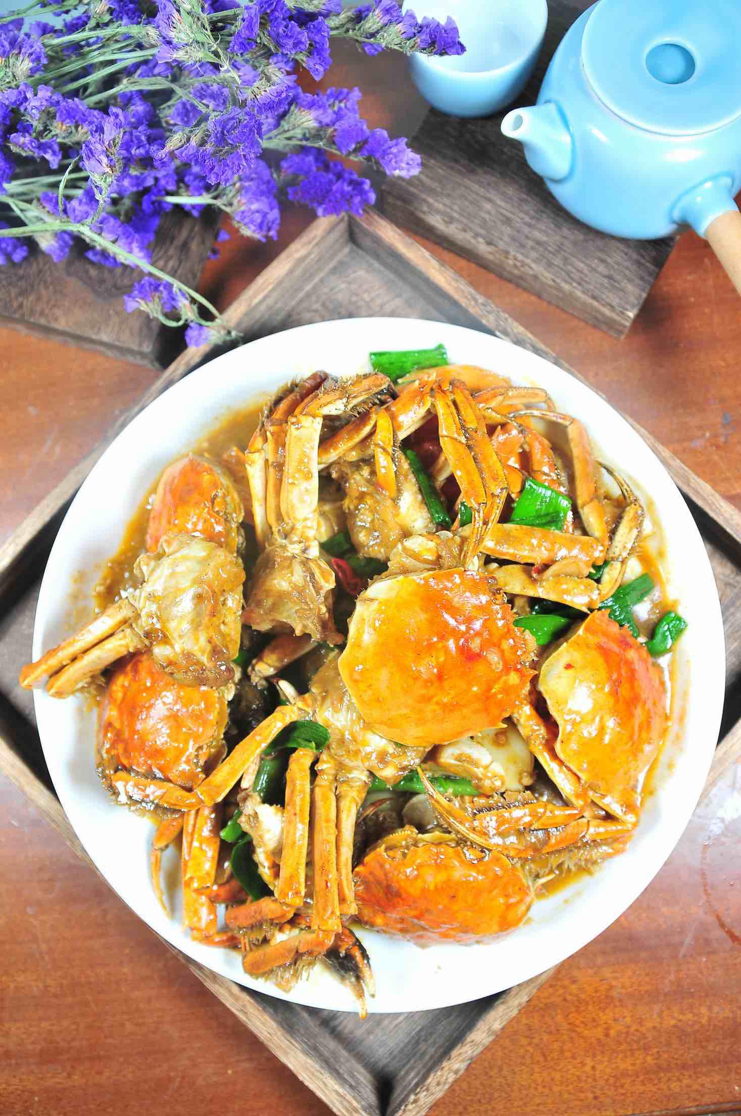 香辣蟹的做法-香辣味燒菜譜