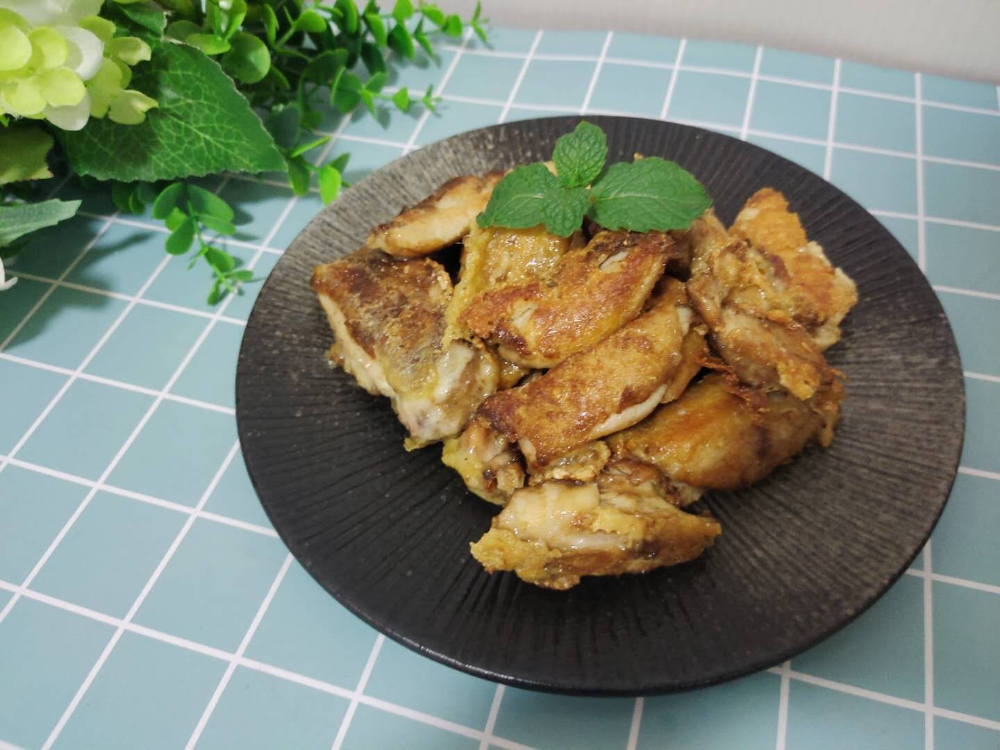 網(wǎng)紅芝士脆皮雞的做法-咸鮮味煎菜譜