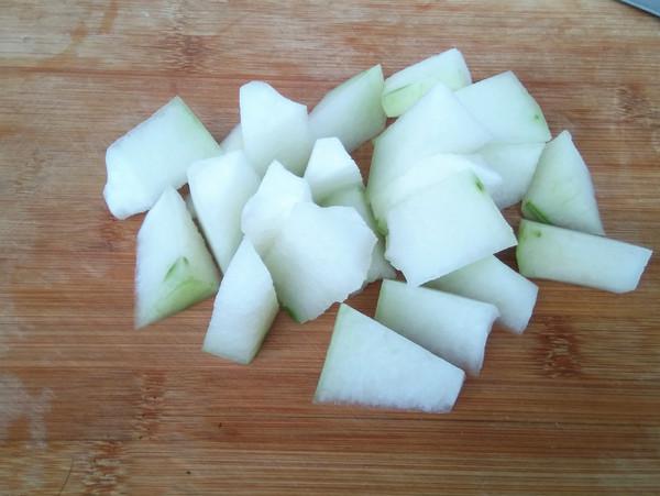 紅燒排骨燴冬瓜的做法-咸鮮味燴菜譜