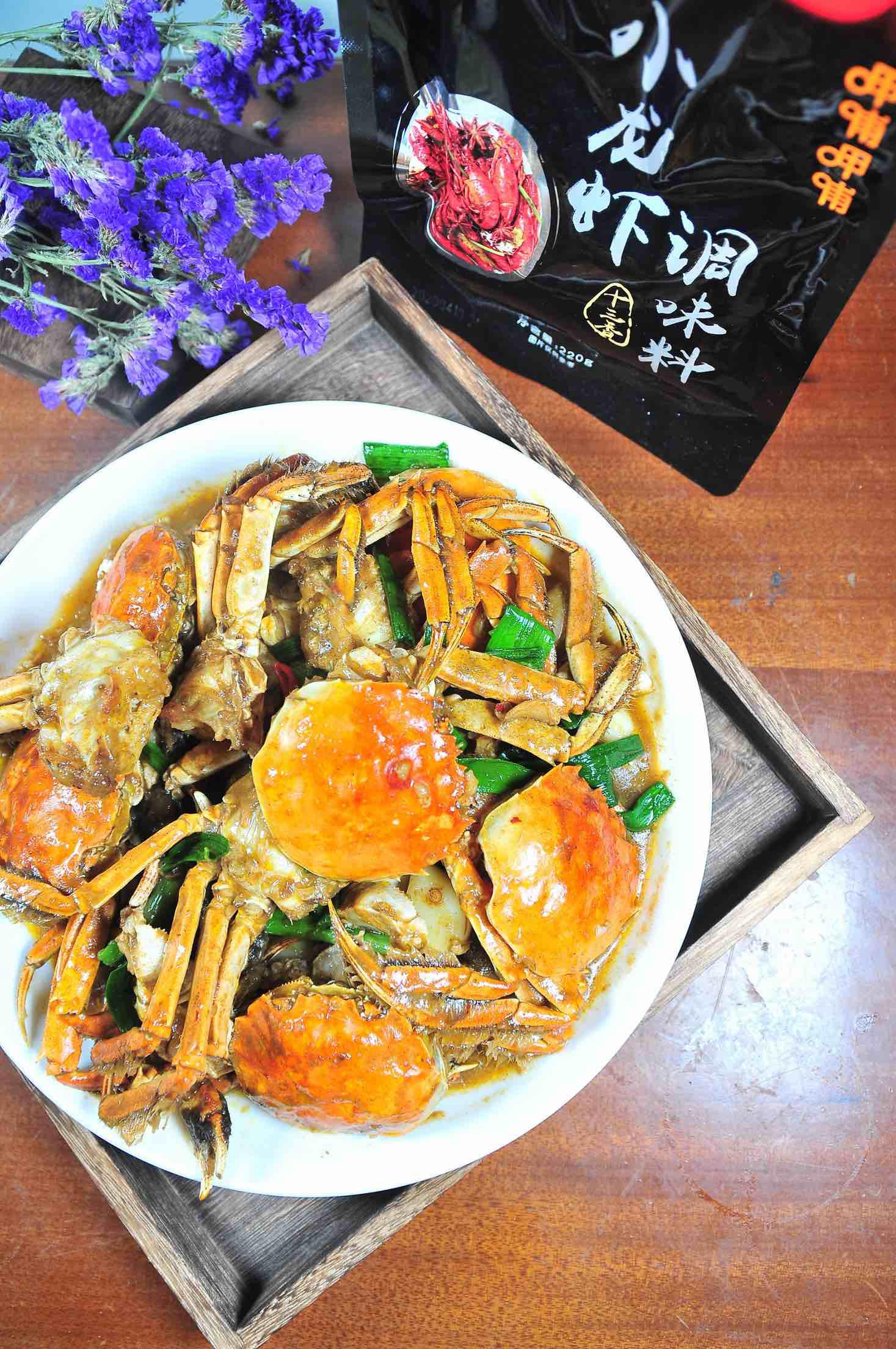 香辣蟹的做法-香辣味燒菜譜