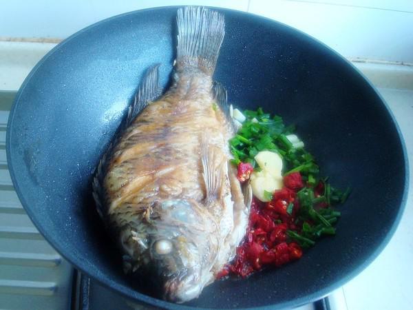 干燒羅非魚的做法-咸鮮味燒菜譜