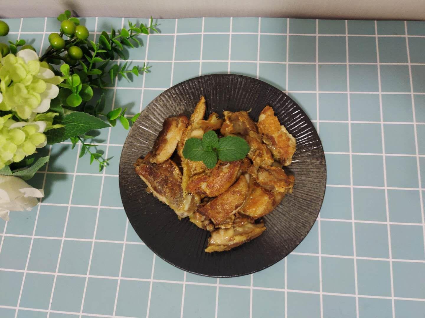 網(wǎng)紅芝士脆皮雞的做法-咸鮮味煎菜譜