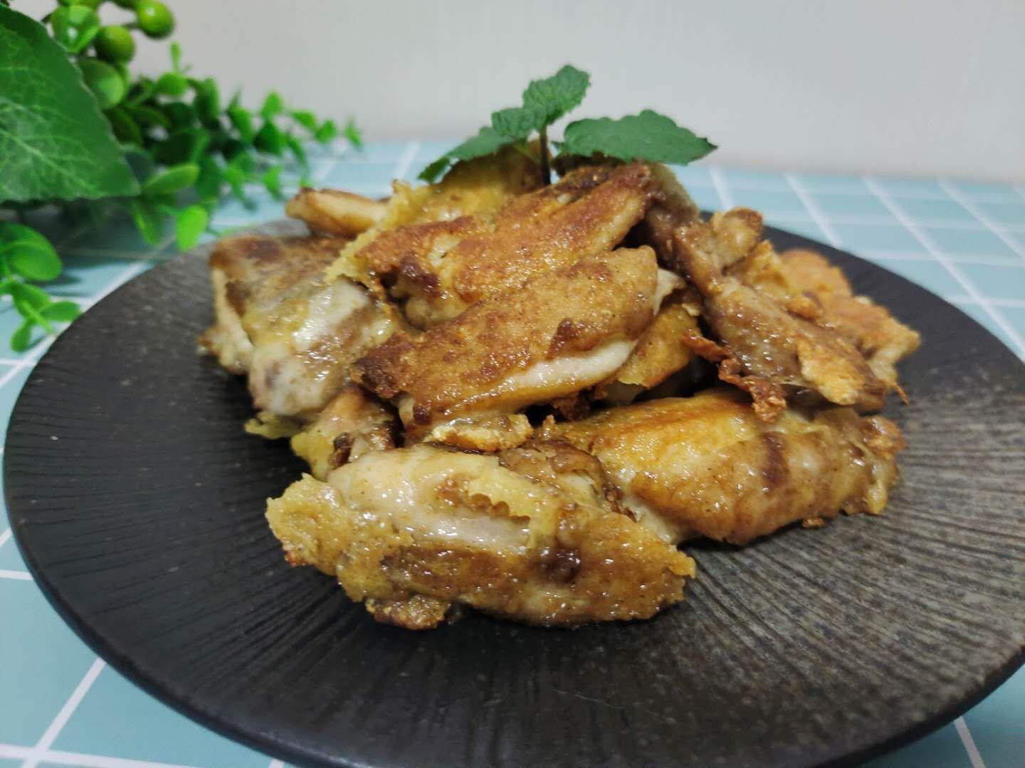 網(wǎng)紅芝士脆皮雞的做法-咸鮮味煎菜譜