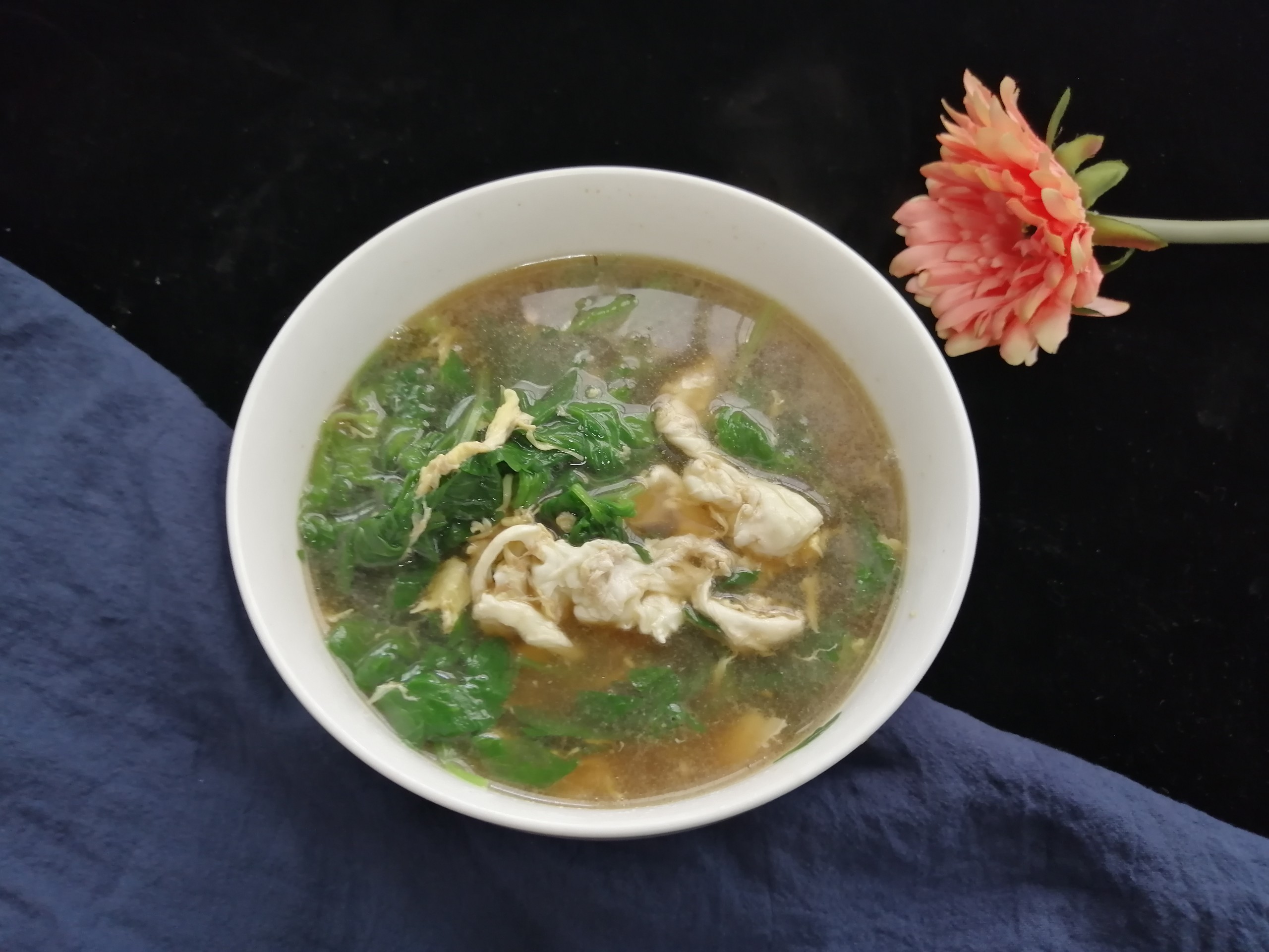 芹菜葉不要丟棄加它變身美味湯的做法-家常味煮菜譜