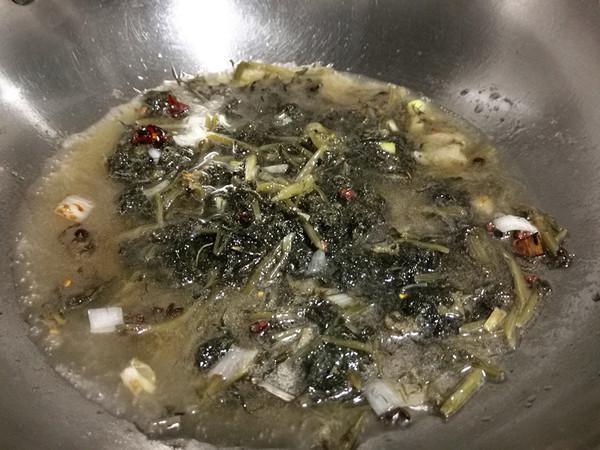 芥菜燉豆腐的做法-咸鮮味燉菜譜