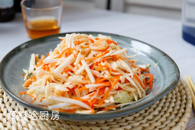 涼拌金鉤白菜的做法-家常味拌菜譜