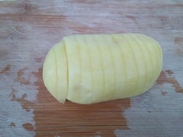 蒸制版風琴土豆的做法-咸鮮味蒸菜譜