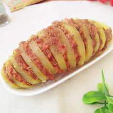 蒸制版風琴土豆的做法-咸鮮味蒸菜譜