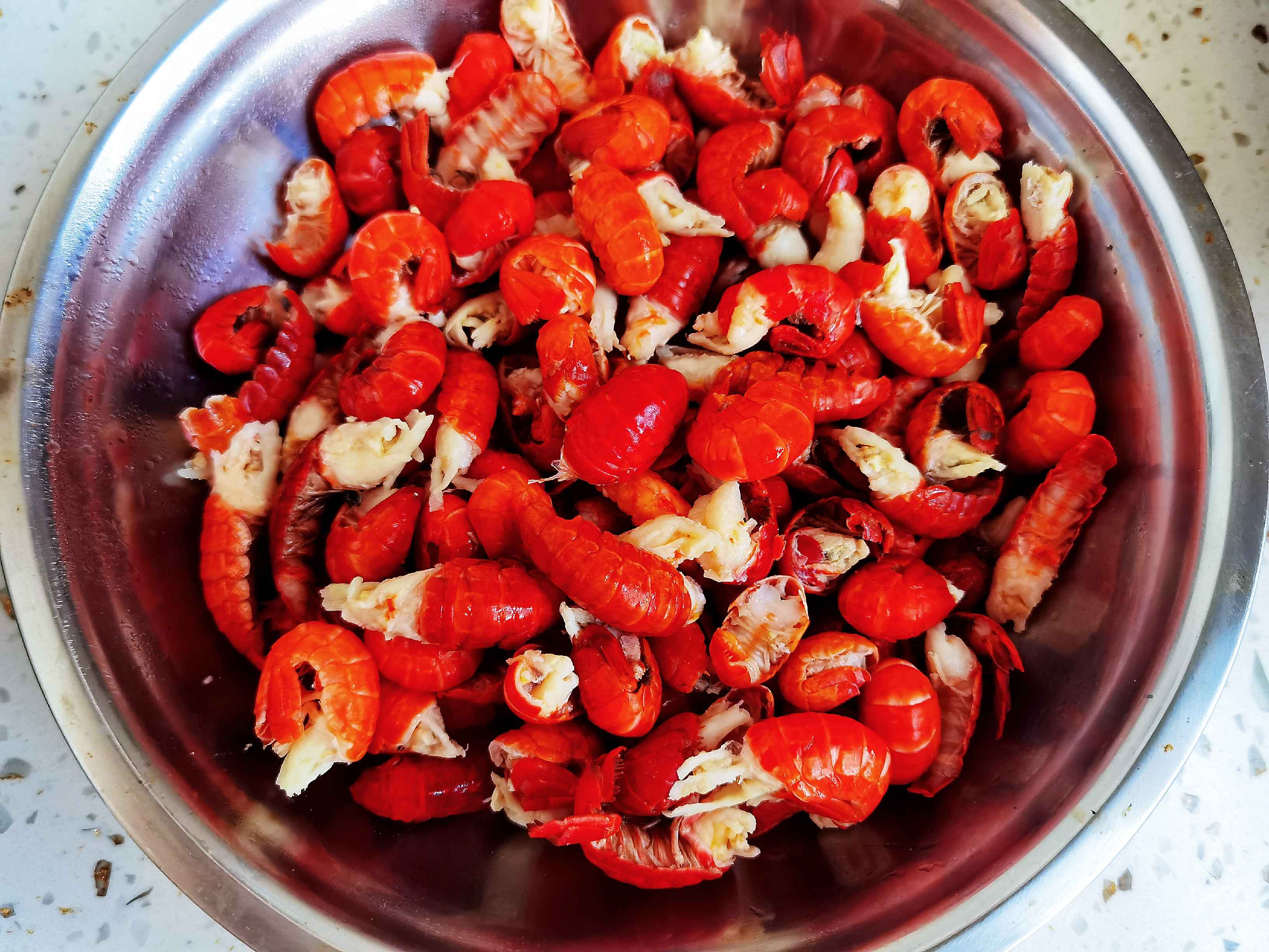 3斤蝦尾炒1大盤，麻辣鮮香下酒又下飯的做法-香辣味炒菜譜