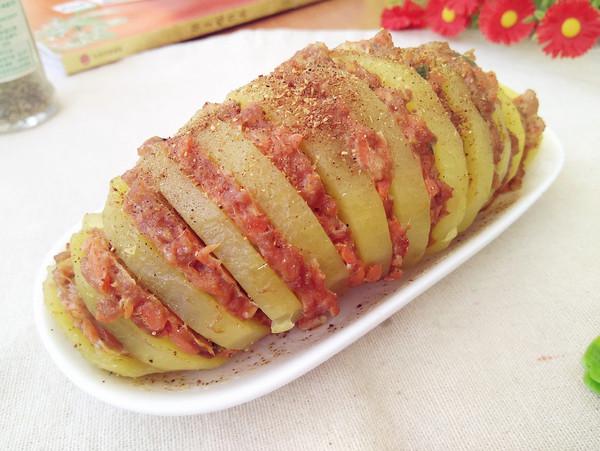 蒸制版風琴土豆的做法-咸鮮味蒸菜譜