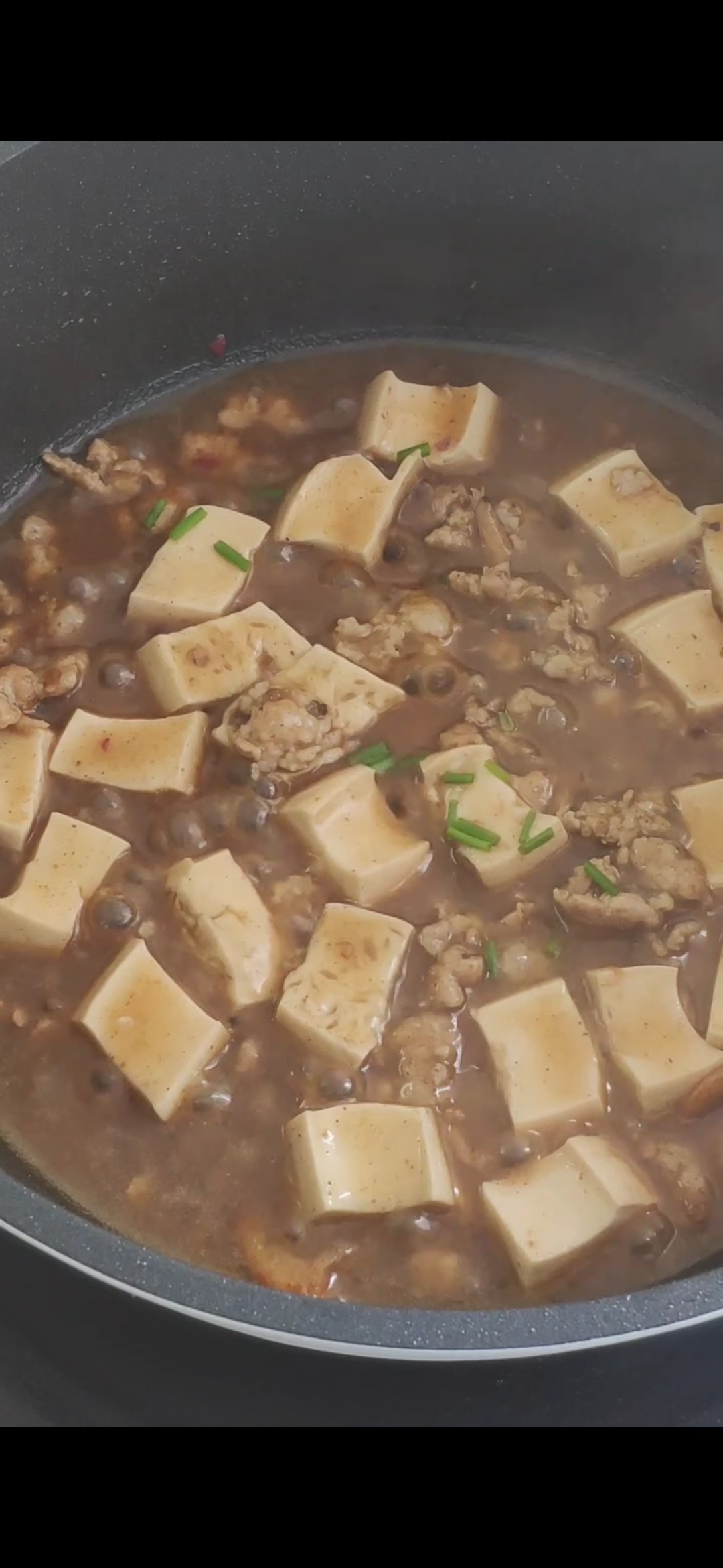 肉末燉豆腐的做法-家常味煮菜譜