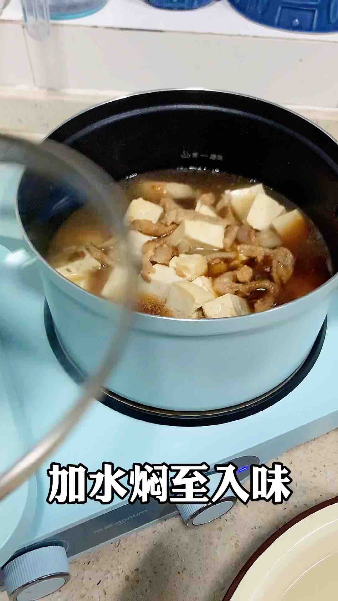 豆腐燉肉的做法-家常味燉菜譜