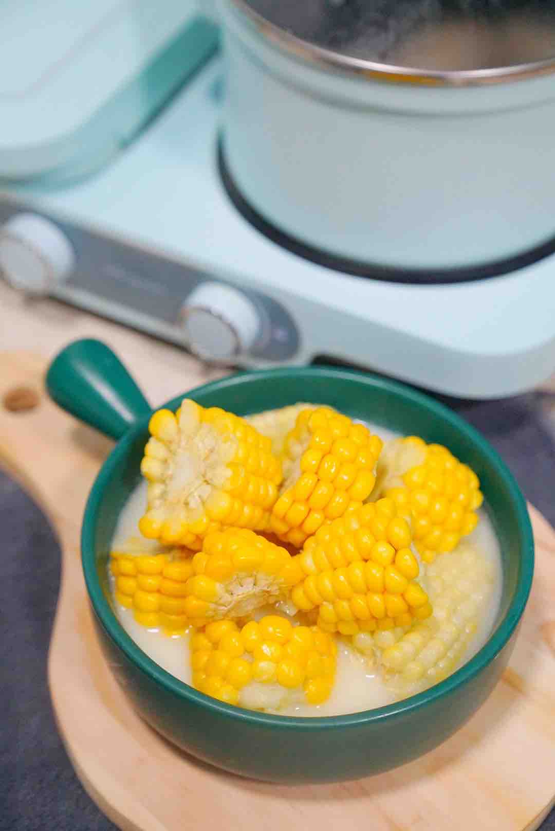 奶香玉米的做法-甜味煮菜譜