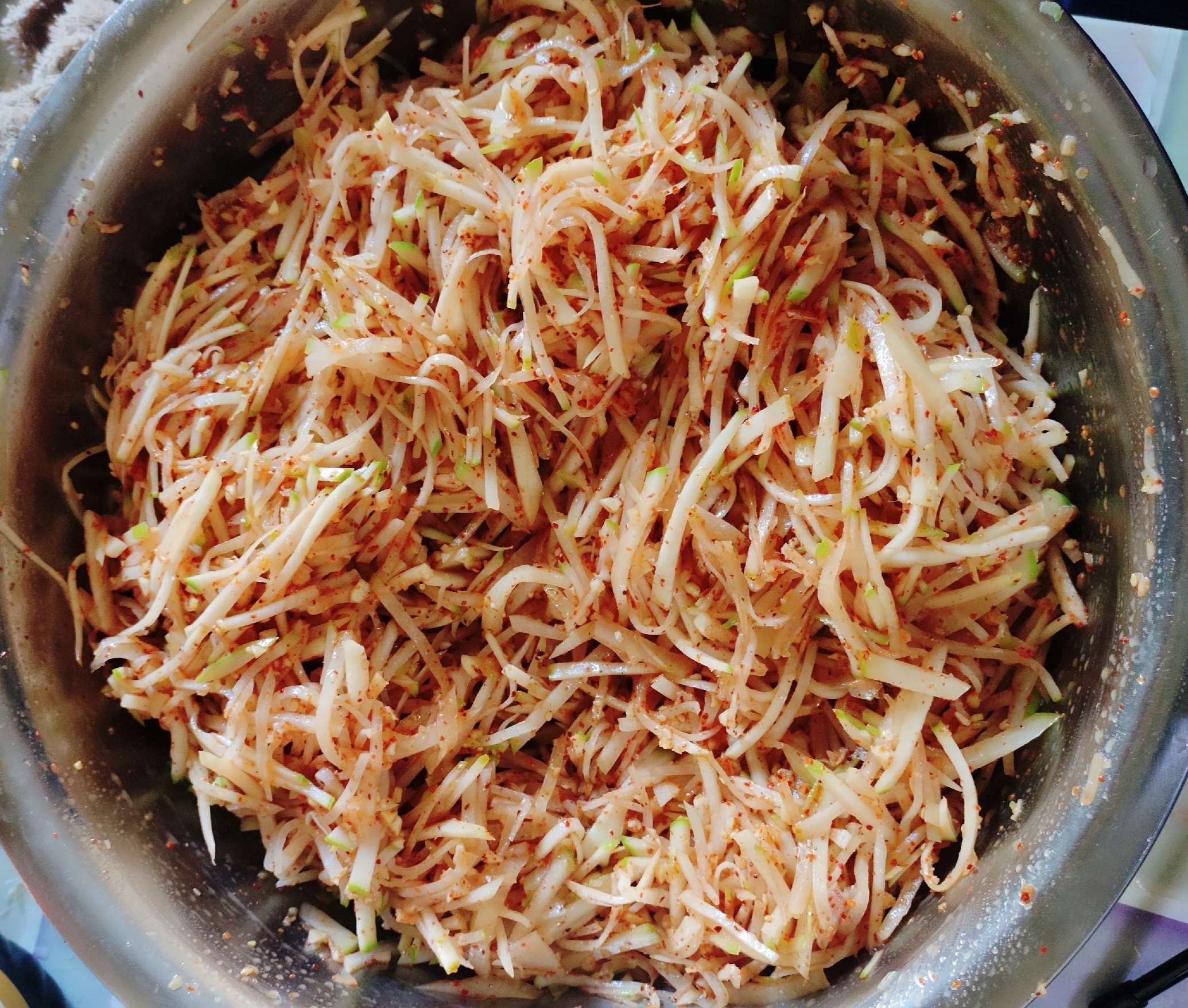 涼拌芥菜絲的做法-香辣味拌菜譜