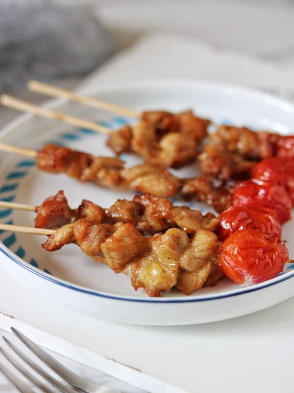 烤雞肉串（空氣炸鍋）的做法-家常味烤菜譜