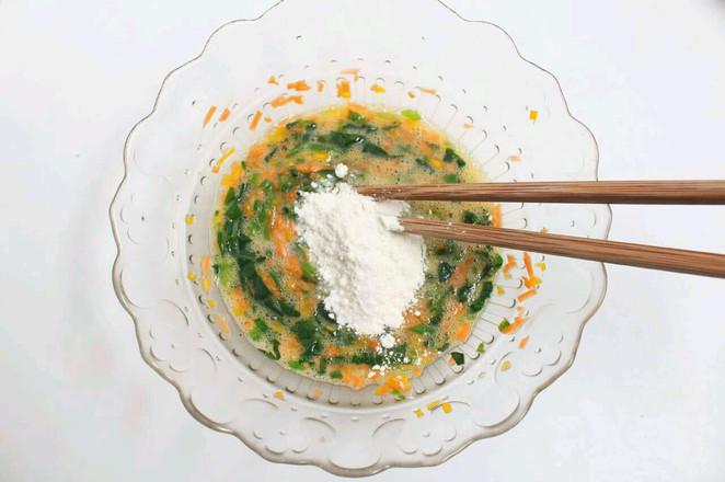 蔬菜雞蛋餅的做法-家常味烙菜譜