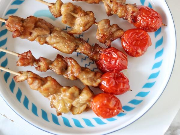 烤雞肉串（空氣炸鍋）的做法-家常味烤菜譜