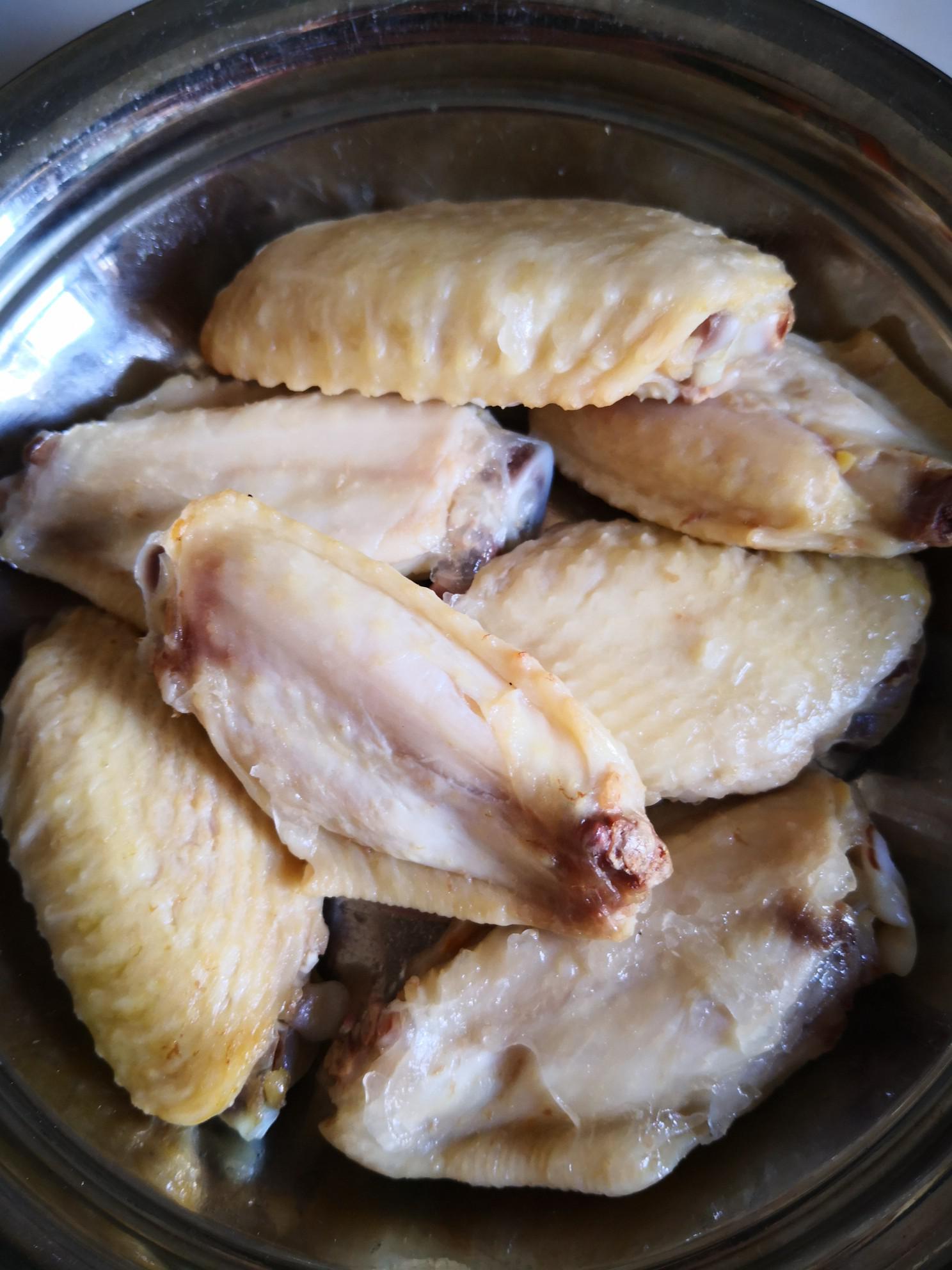 雞翅燉花豆角的做法-家常味燉菜譜