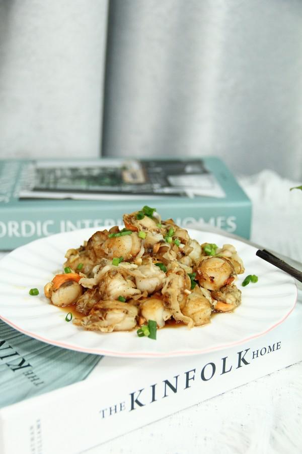 蒜泥烤扇貝肉的做法-蒜香味烤菜譜