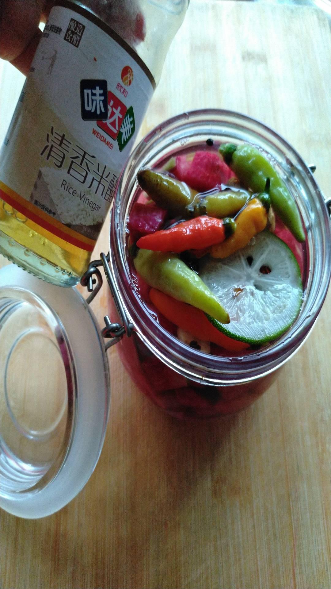 腌制蘿卜的做法-酸甜味泡菜譜