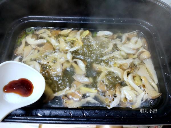 生蠔蘑菇湯的做法-家常味煮菜譜